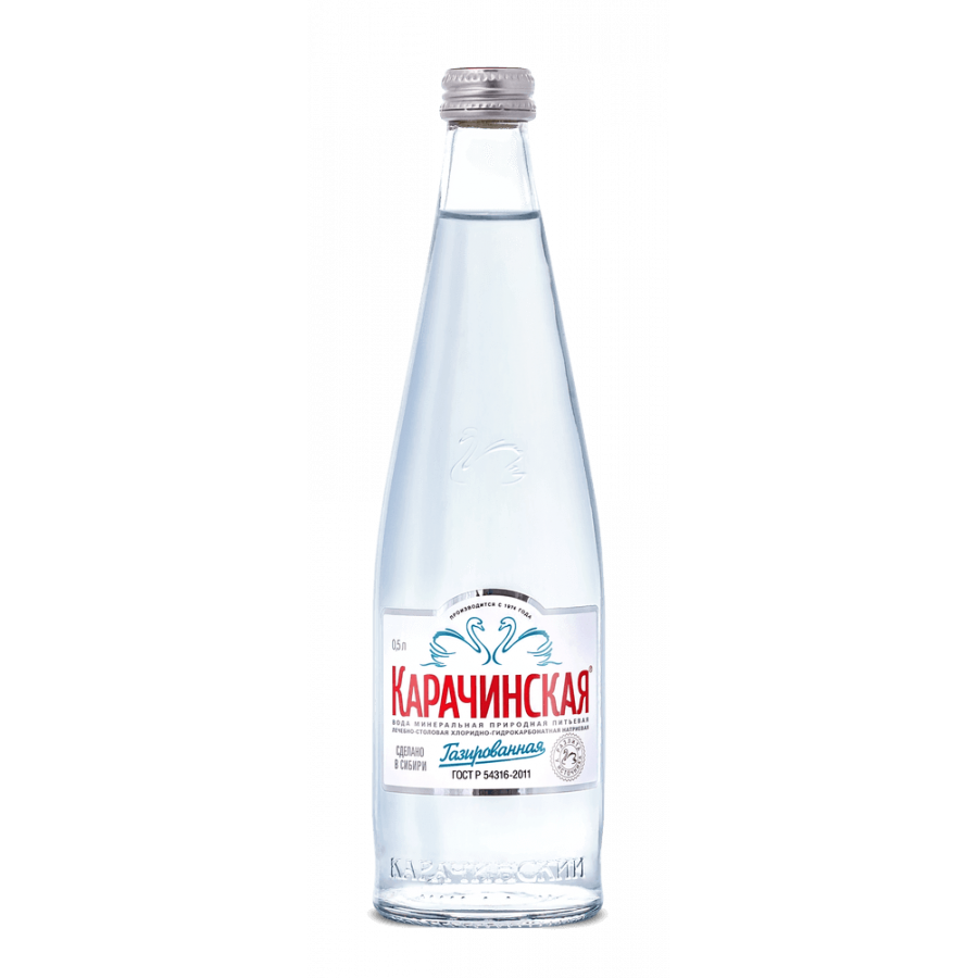 МИНЕРАЛЬНАЯ ВОДА «КАРАЧИНСКАЯ»  Негазированная 0,5 Л  