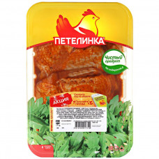 Бедро куриное Петелинка Особое в соусе Барбекю охлажденное 1.5-1.9 кг Бедро куриное Петелинка Особое в соусе Барбекю охлажденное 1.5-1.9 кг