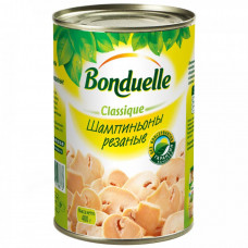 Шампиньоны Bonduelle консервированные резаные 400 г