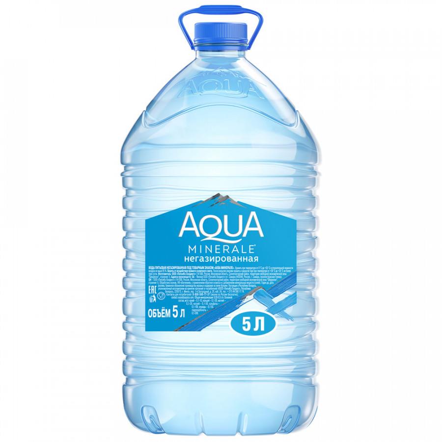Вода питьевая Aqua Minerale негазированная 5 л