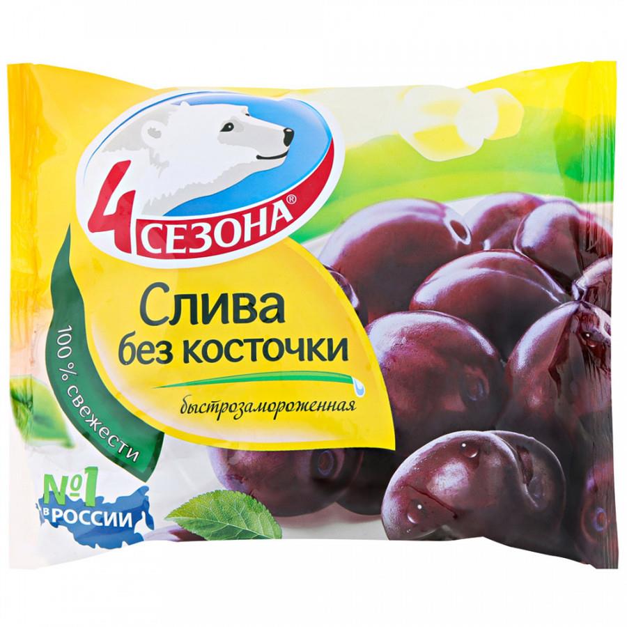 Слива 4 Cезона без косточки быстрозамороженная 300 г