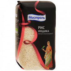 Крупа рис Мистраль Индика белый длиннозерный 1 кг