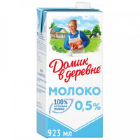 Молоко Домик в деревне ультрапастеризованное 0.5% 950 мл