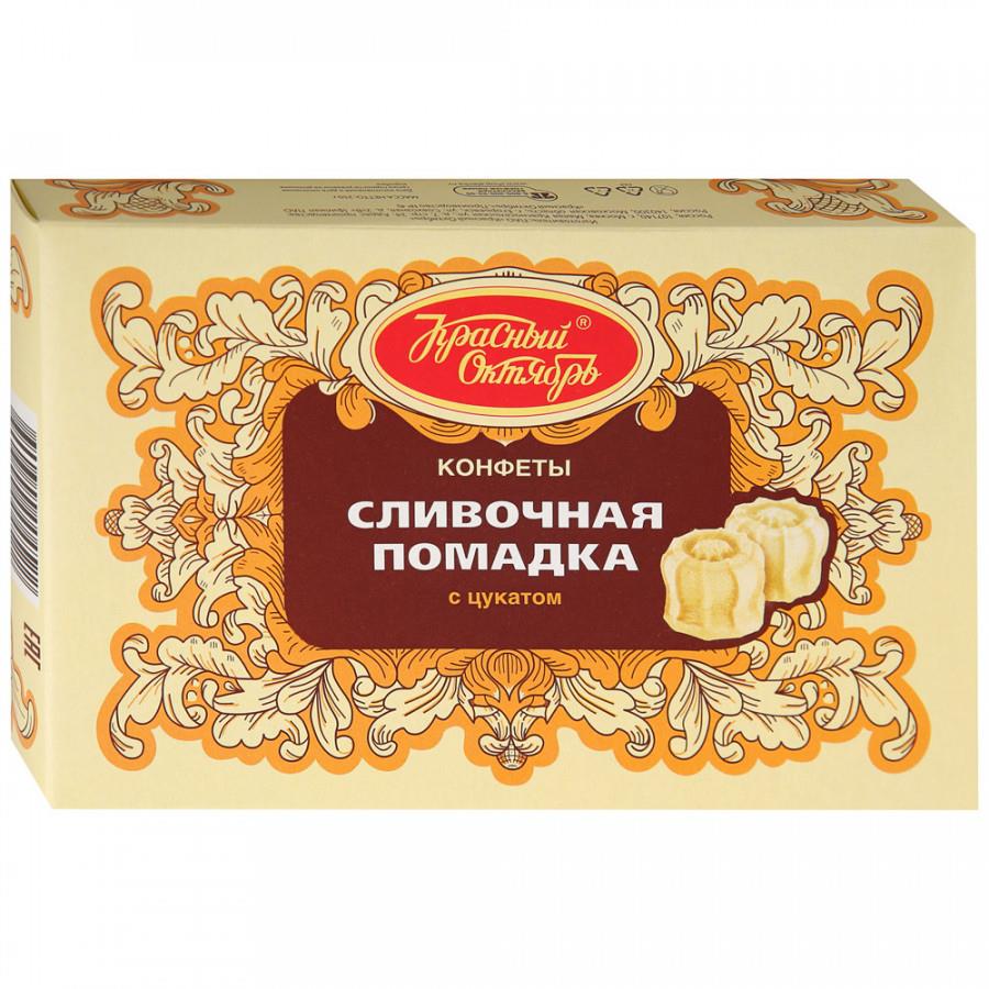 Конфеты Красный Октябрь сливочная помадка с цукатом 250 г