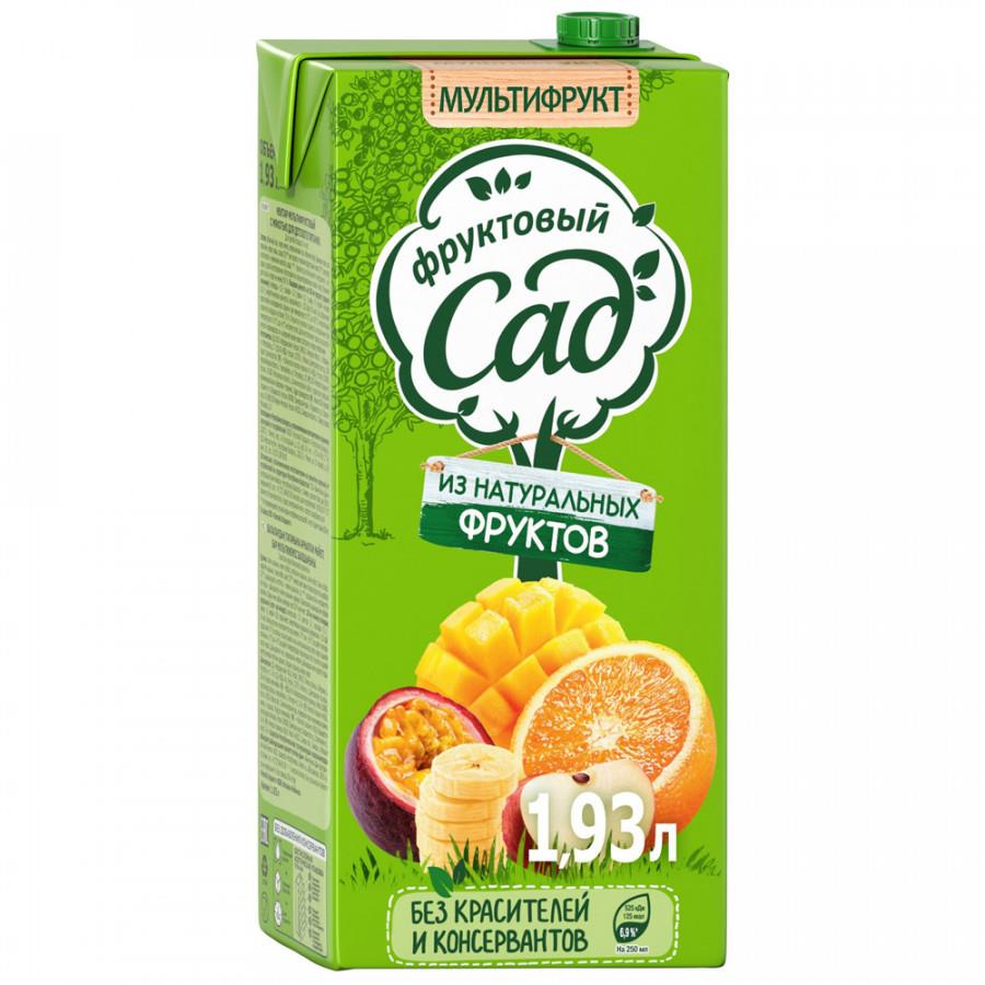 Нектар Фруктовый Сад Мультифрукт с мякотью 1.93 л