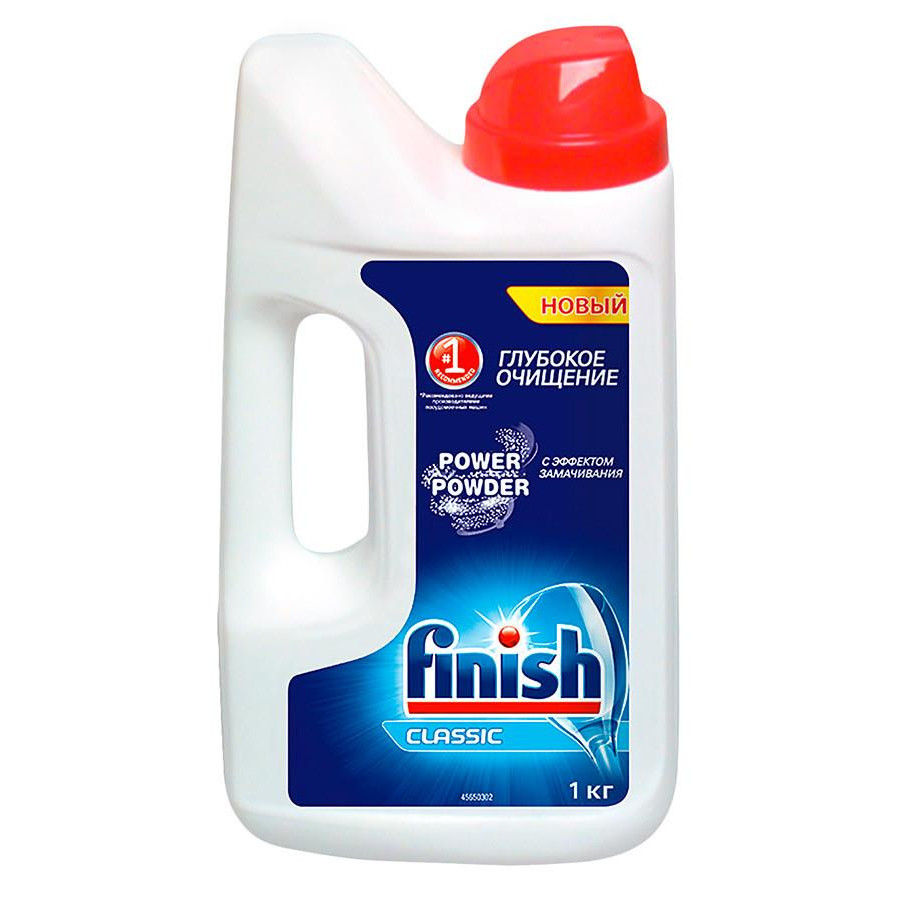 Средство для мытья посуды в посудомоечной машине Finish Classic порошок 1 кг