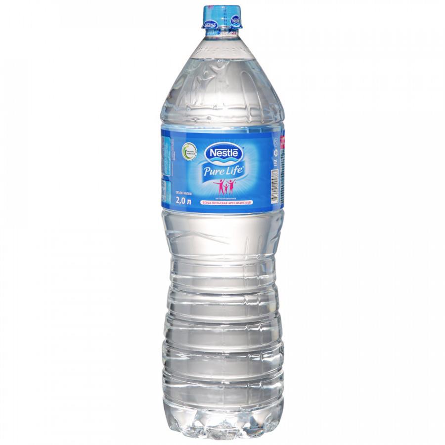 Вода питьевая Nestle Pure Life негазированная 2 л
