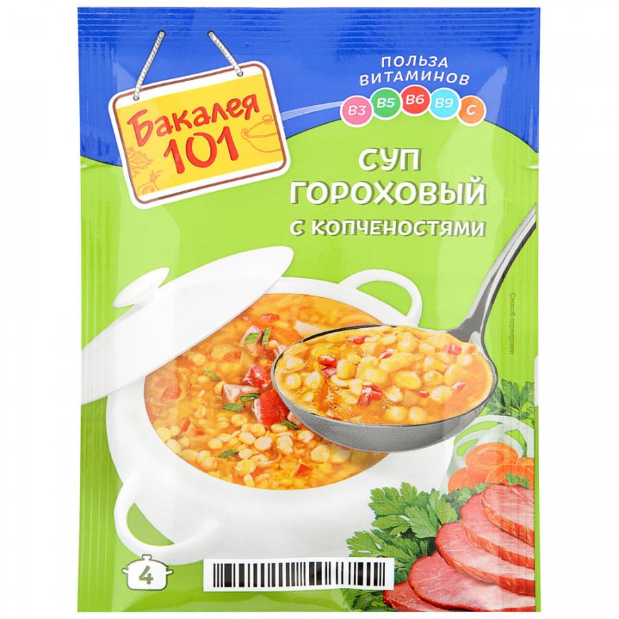 Суп Русский продукт гороховый с копченостями 65 г