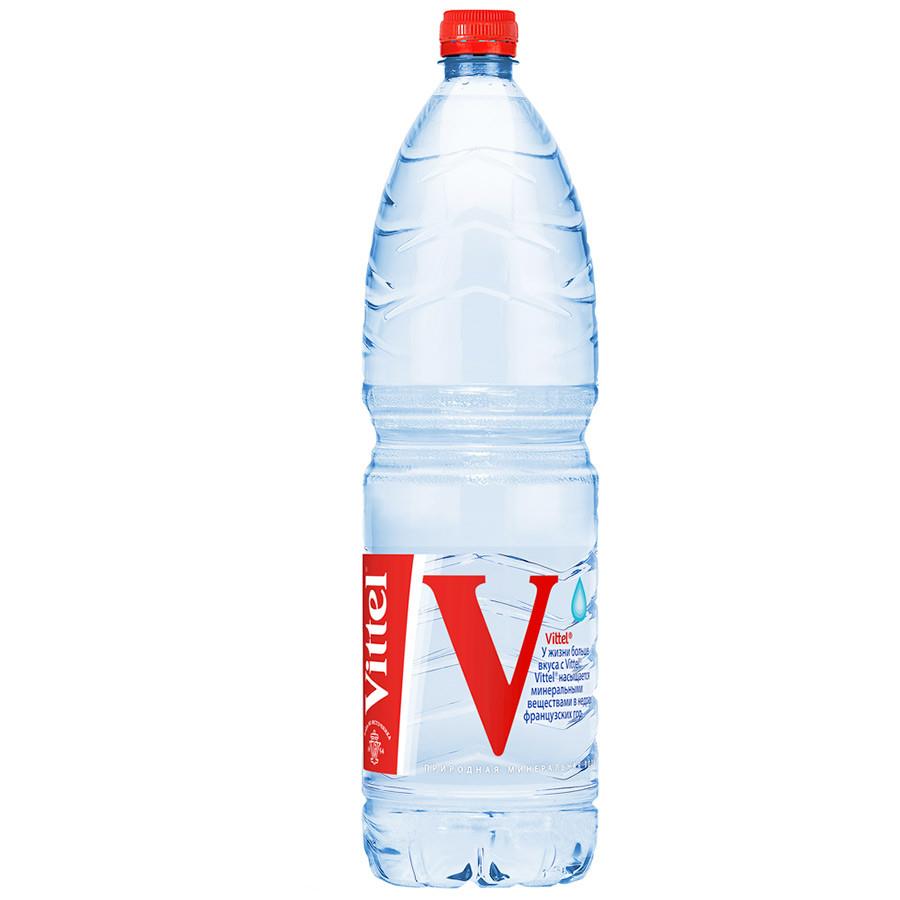 Вода минеральная столовая Vittel негазированная 1.5 л