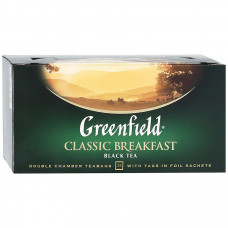 Чай Greenfield Classic Breakfast черный 25 пакетиков по 2 г