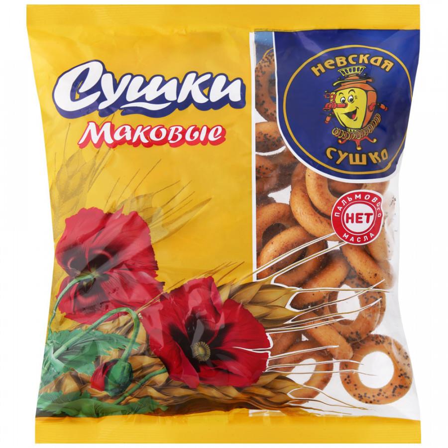 Сушки Невская Сушка маковые 275 г