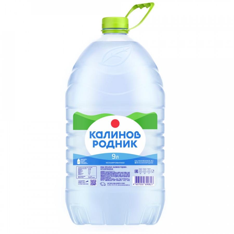 Вода питьевая Калинов Родник негазированная 9 л