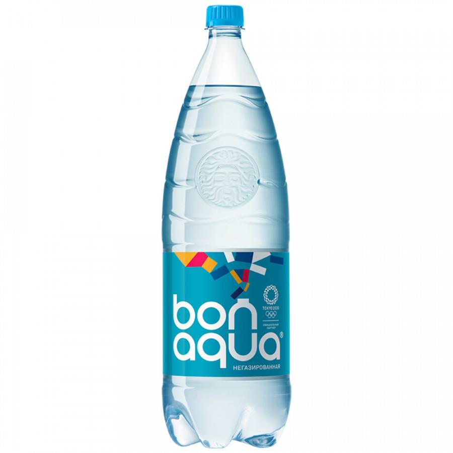 Вода питьевая Bonaqua чистая негазированная 2 л