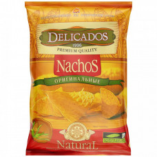 Чипсы Delicados Nachos кукурузные оригинальные 150 г