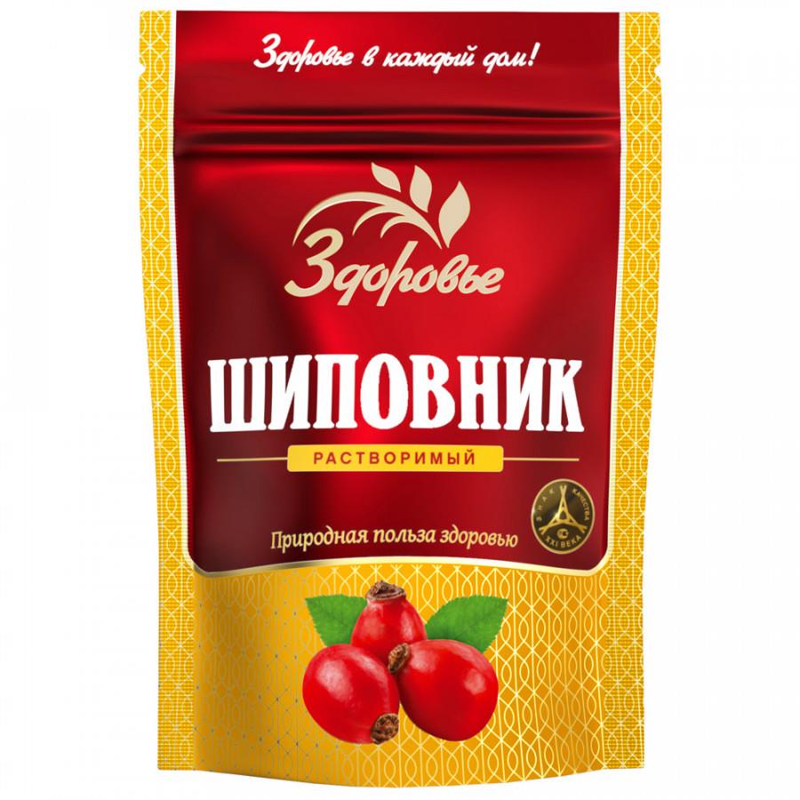 Напиток Здоровье Шиповник Натуральный чайный растворимый порошкообразный 75 г