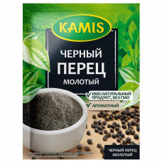 Приправа Kamis черный перец молотый 20 г