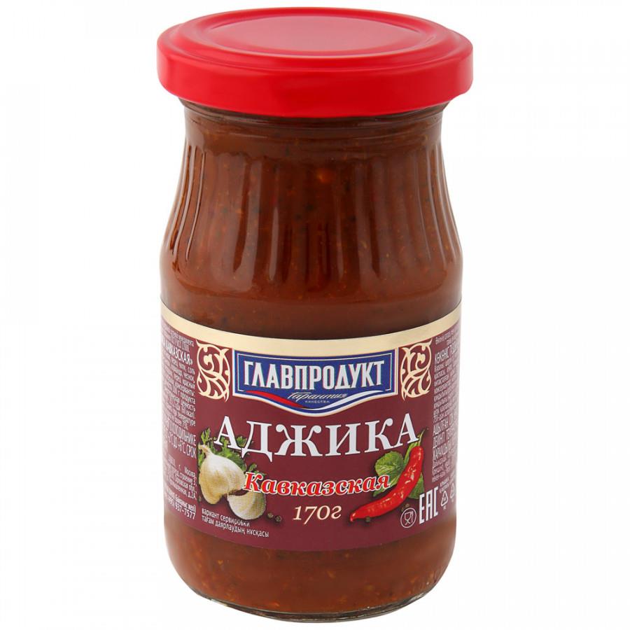 Аджика Главпродукт Кавказская стекло 170 г