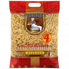 Макаронные изделия Аmeria Перья рифленые №23 4 кг