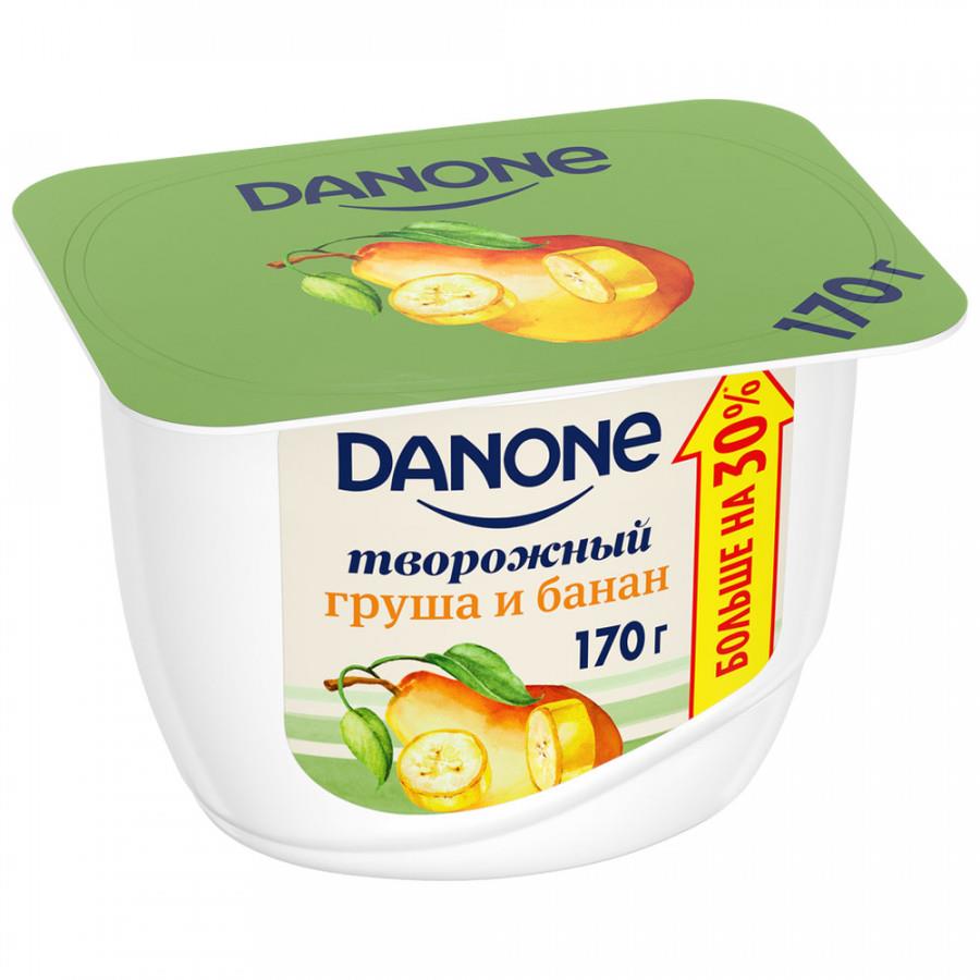 Творожок Danone с грушей и бананом 3.6% 170 г