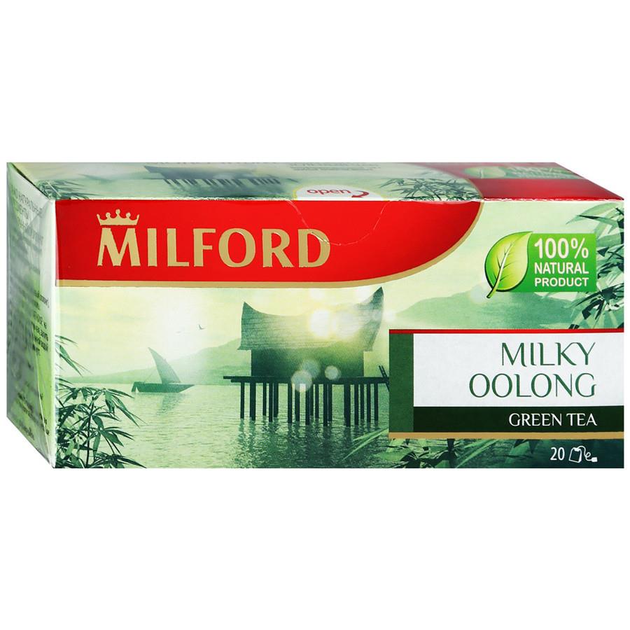 Чай Milford Milky Oolong зеленый 20 пакетиков по 1.75 г