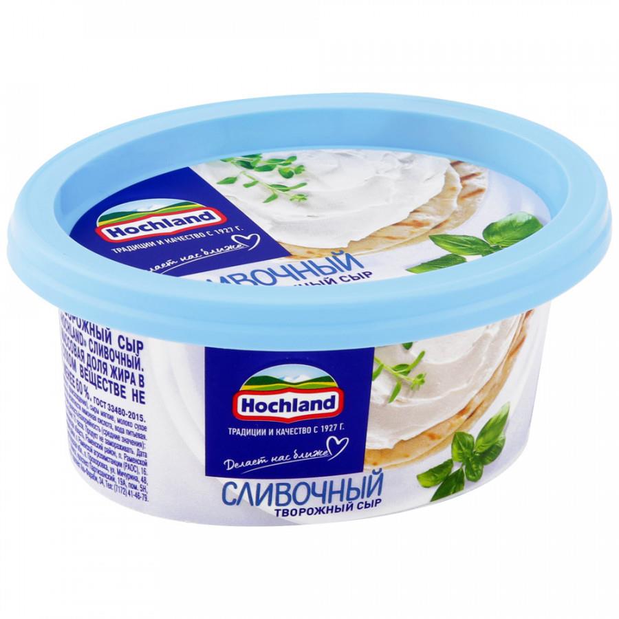 Сыр творожный Hochland Сливочный 60% 140 г