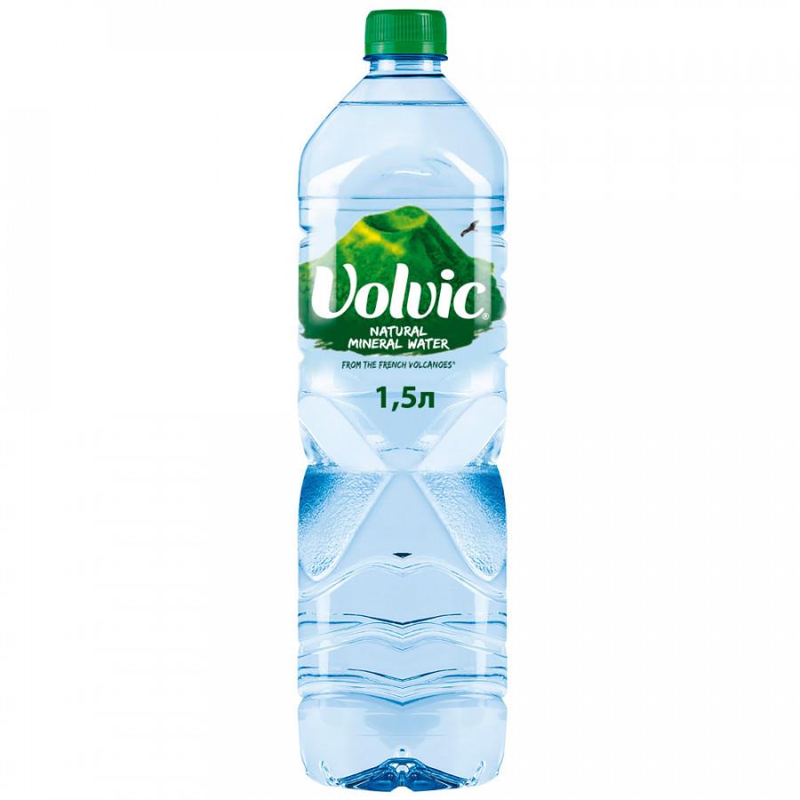 Вода минеральная столовая Volvic питьевая негазированная 1.5 л