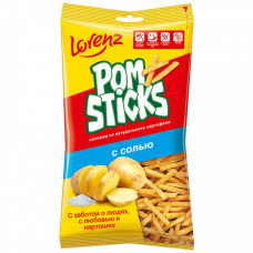 Чипсы Lorenz картофельные Pomsticks соломкой с солью 100 г
