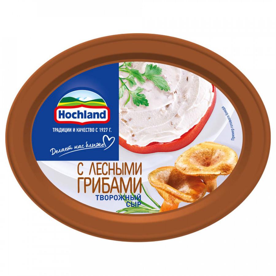 Сыр творожный Hochland с лесными грибами 60% 140 г