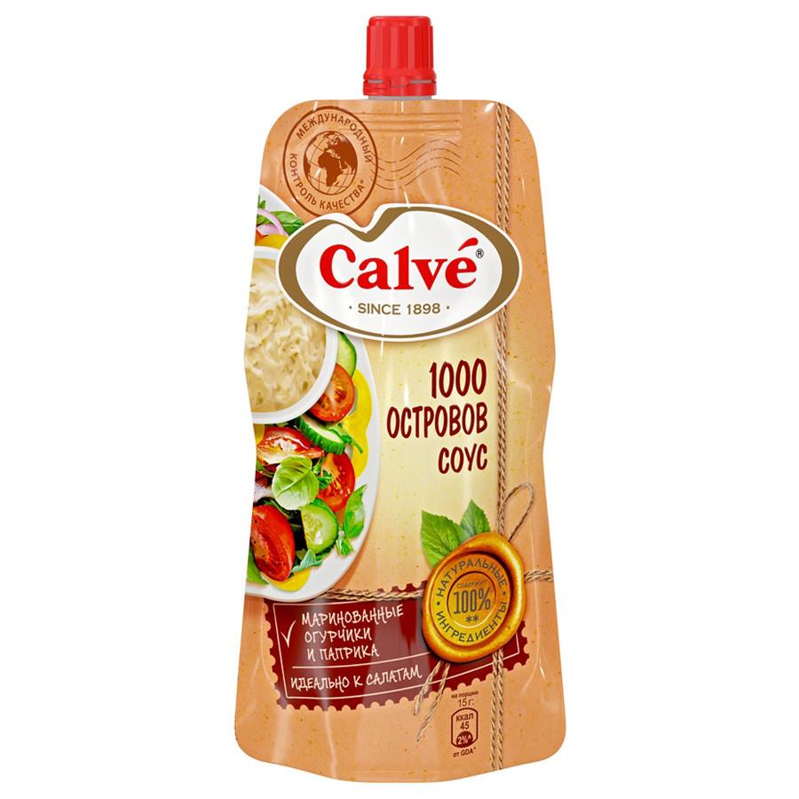 Соус Calve Тысяча островов для салата 230 г