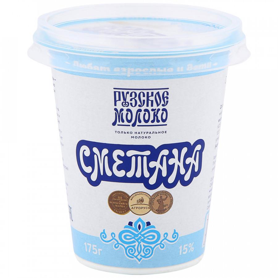 Сметана Рузская 15% 175 г