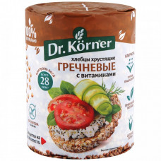 Хлебцы хрустящие гречневые Dr. Korner с витаминами 100 г