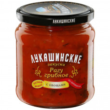 Рагу Лукашинские закуски По-деревенски грибное с овощами 450 г