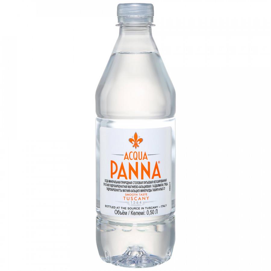 Вода минеральная столовая Acqua Panna природная питьевая негазированная 0.5 л