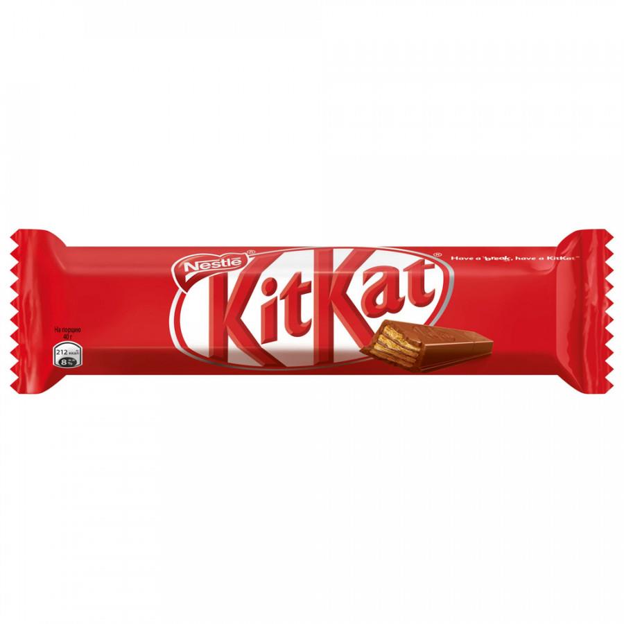 Шоколад KitKat молочный с хрустящей вафлей 40 г