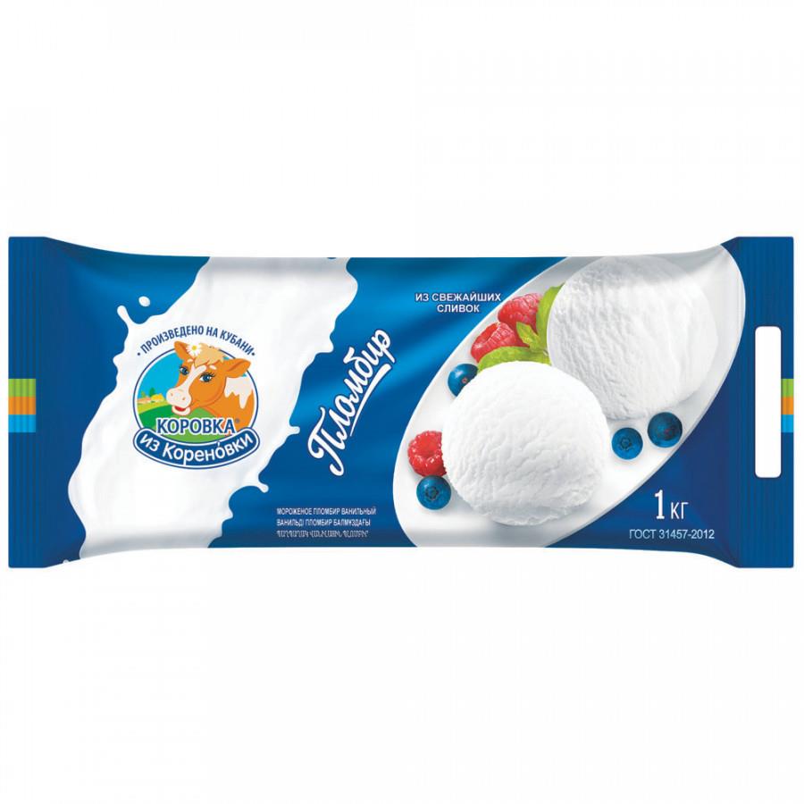 Мороженое Коровка из Кореновки пломбир полено 1 кг