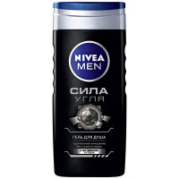 Гель для душа Nivea Сила угля мужской 250 мл