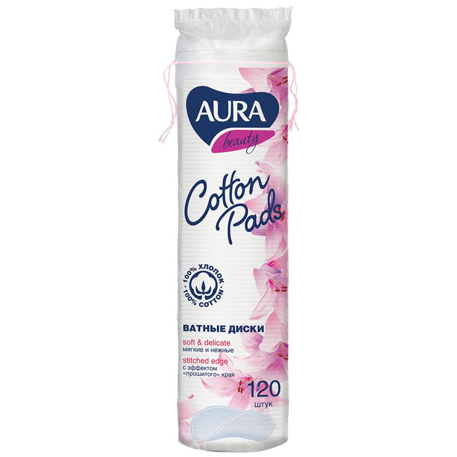Ватные диски Aura 120 штук