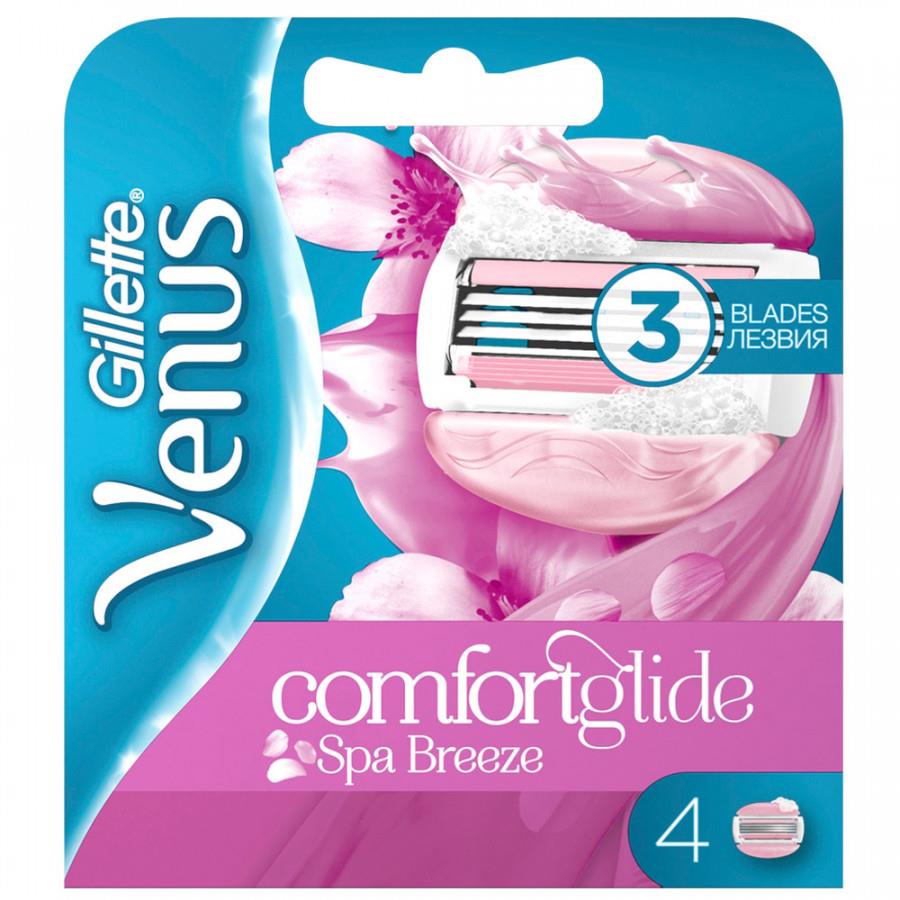 Кассеты сменные для бритья Gillette Venus 3 Spa Breeze (4 штуки)