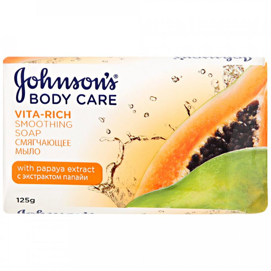 Мыло Johnson's Vita-Rich с экстрактом папайи 125 г