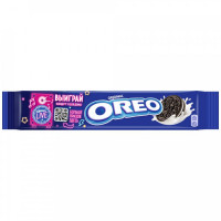 Печенье Oreo с какао и начинкой с ванильным вкусом 95 г