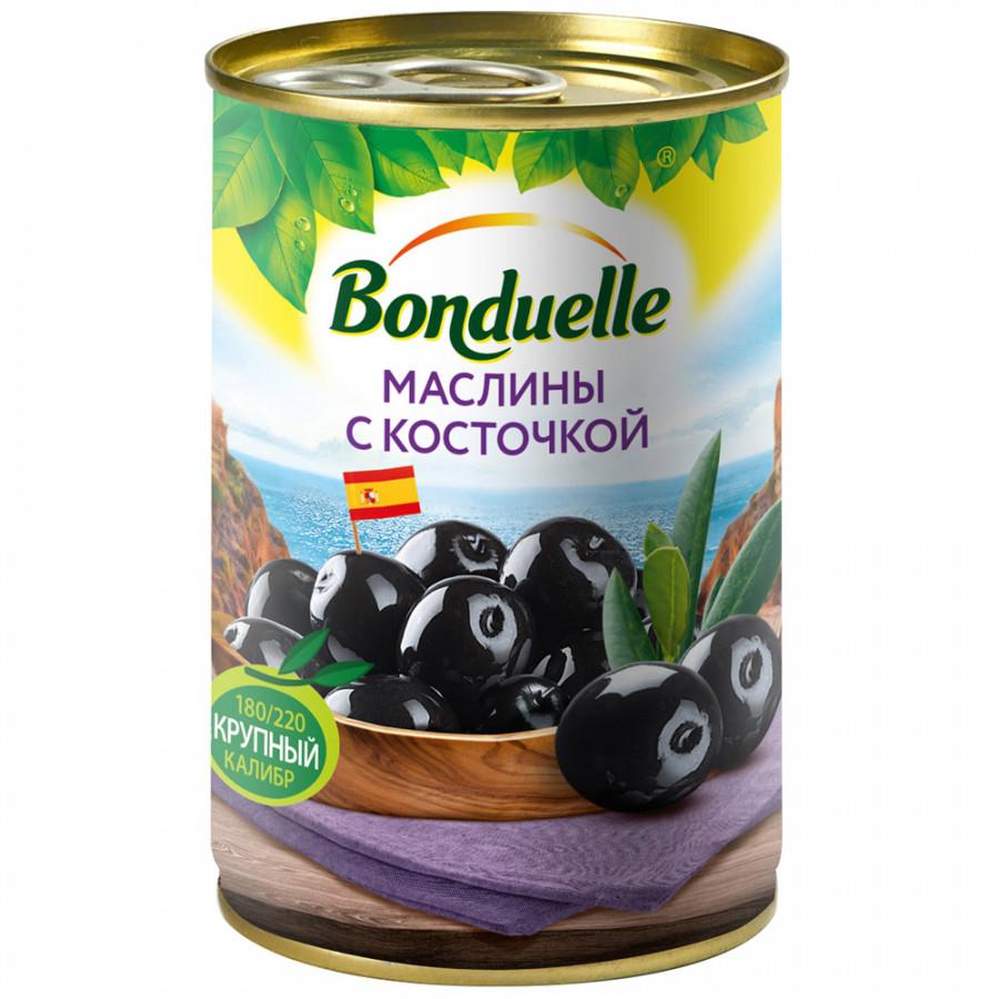 Маслины Bonduelle с косточкой 300 г