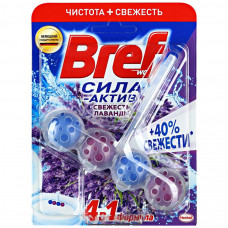 Средство чистящее для унитаза Bref Сила-Актив Свежесть лаванды 50 г Средство чистящее для унитаза Bref Сила-Актив Свежесть лаванды 50 г