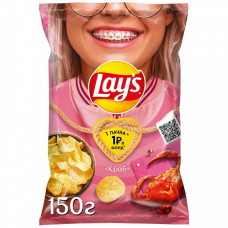 Чипсы картофельные Lay's краб 150 г
