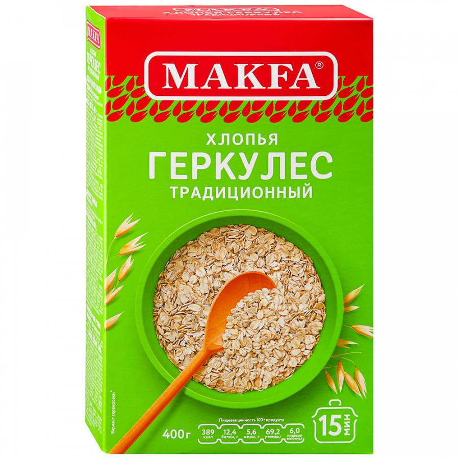 Хлопья Makfa Геркулес традиционный 400 г
