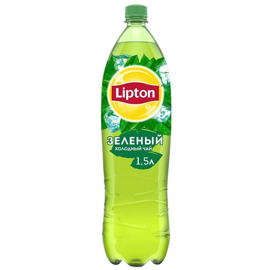 Чай холодный зеленый Lipton 1.5 л