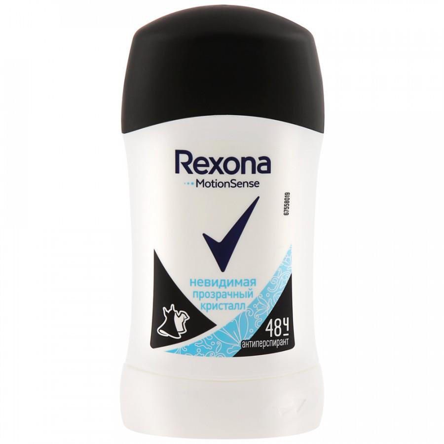 Антиперспирант Rexona Невидимая Прозрачный кристалл карандаш 40 мл