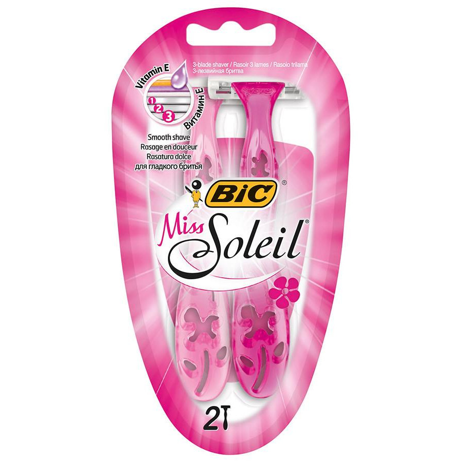 Станок для бритья Bic Miss Soleil 3 (2 штуки)