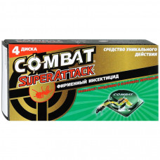 Средство инсектицидное от муравьев Combat Super Attack ловушка 4 штуки