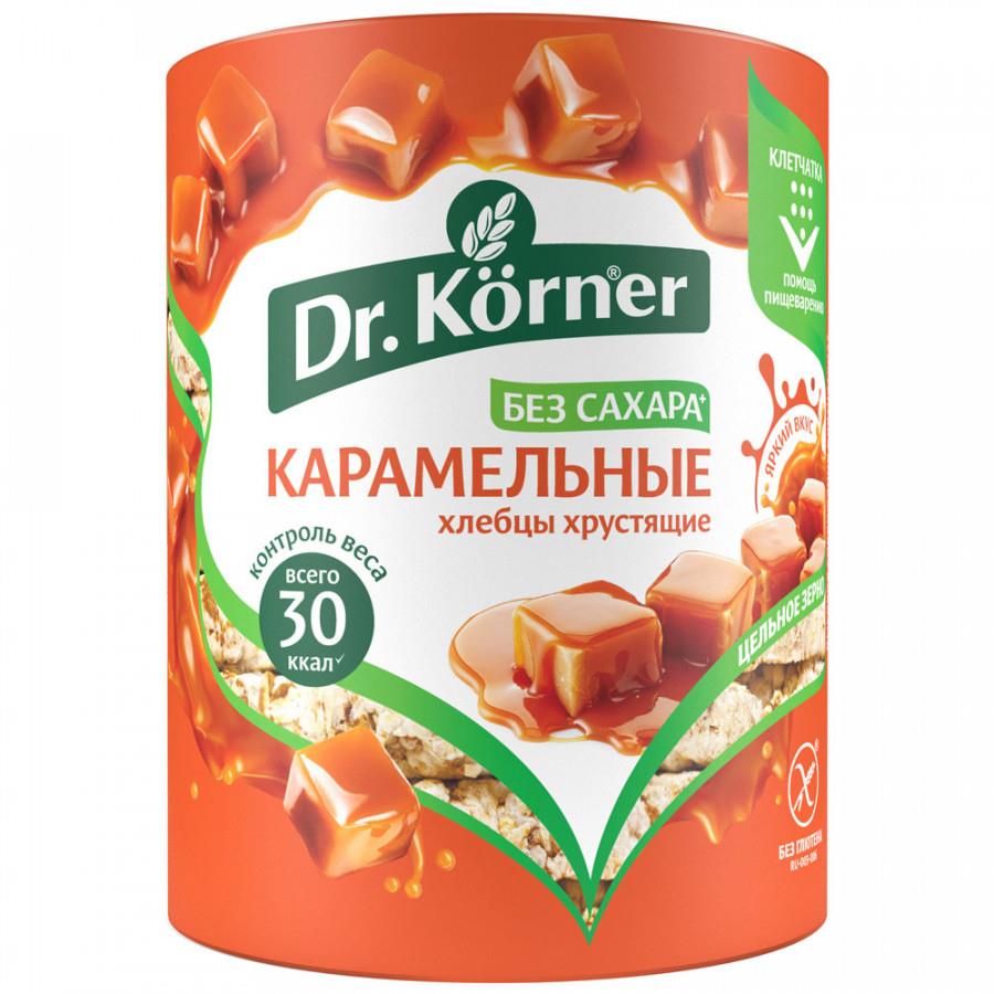 Хлебцы хрустящие кукурузно-рисовые Dr.Korner карамельные 90 г