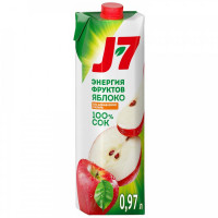 Сок J7 Фрукты целиком Яблоко с мякотью 0.97 л